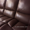 Living Home Mobilier Romaniner Sofa en cuir